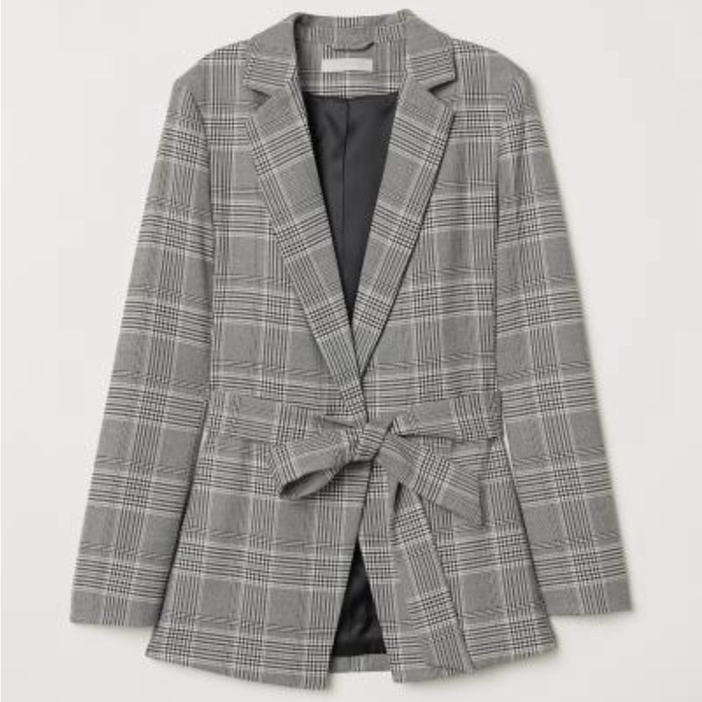 H&M Checker Blazer